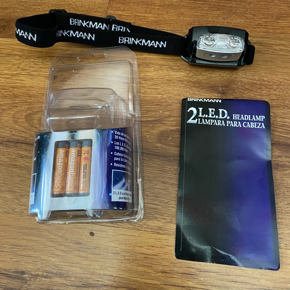 2 L. E. D. Headlamp